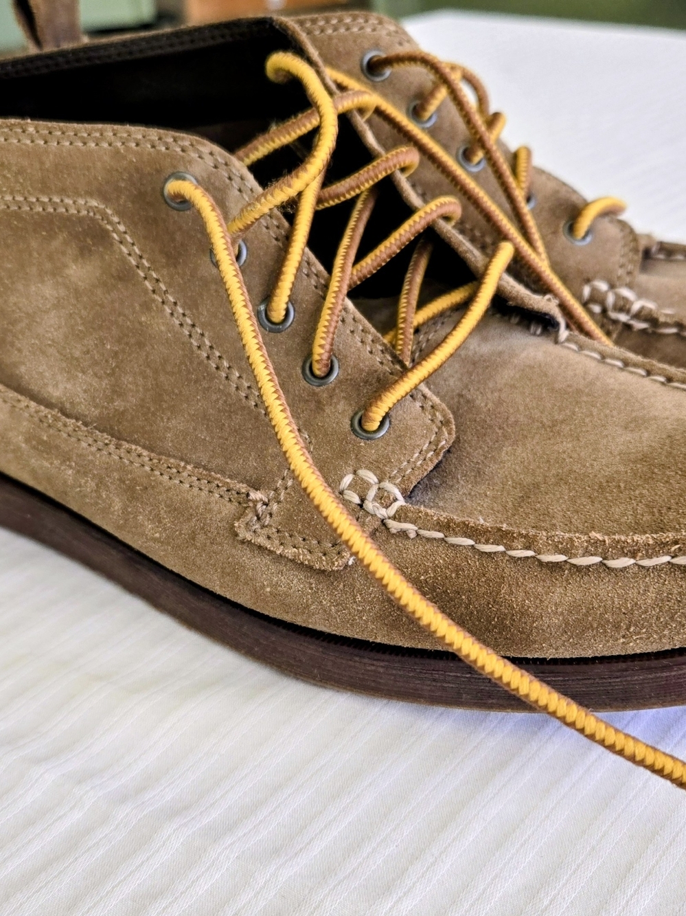 Eastland Seneca Women’s Suede Camp Moc Chukka Boots - Size 9M